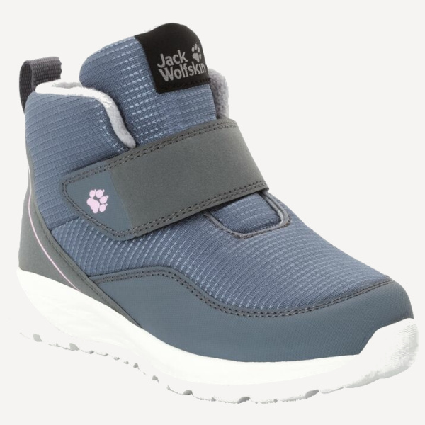 Ботинки POLAR WOLF LOW VC K (5.5 (38); pebble grey/off-white)
